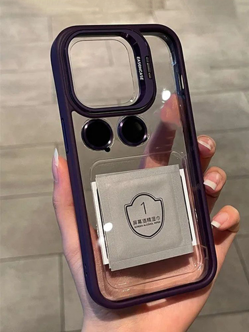 Transparent / Purple